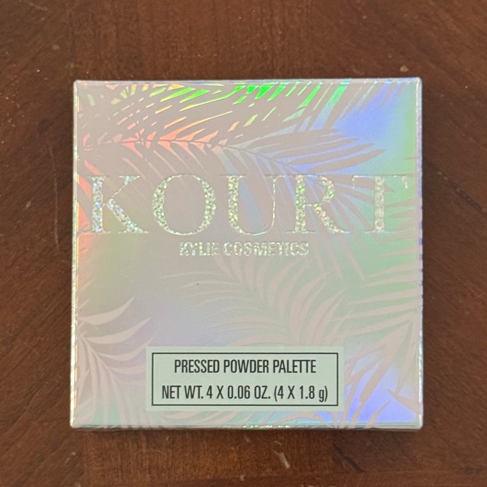Kylie Cosmetics Kourt Pressed Powder Palette a limited-edition collection